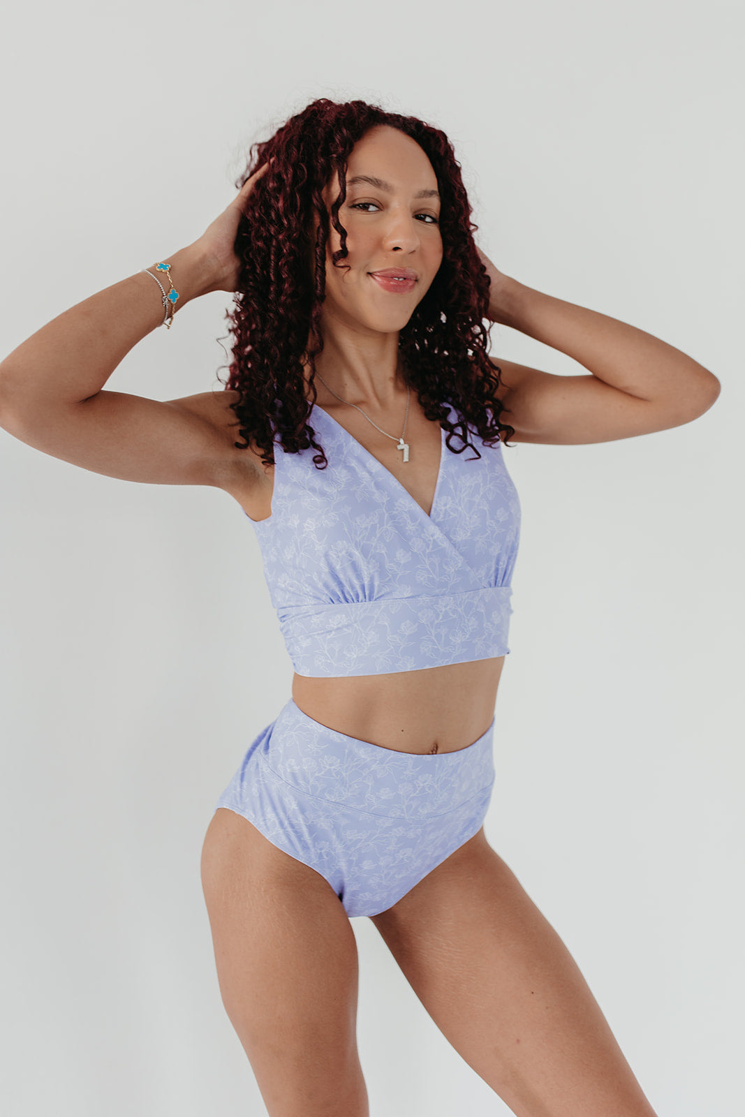 Ivy Swim Top - Lilac