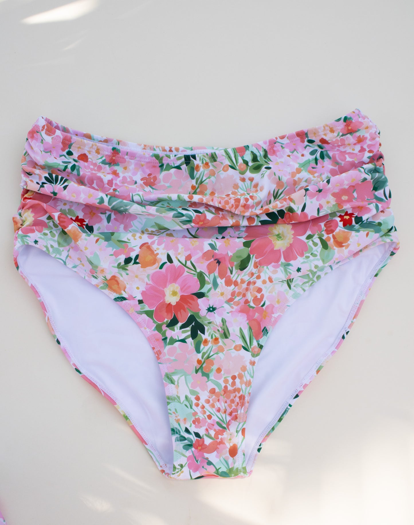 Modest swimwear bottom with full coverage - front view