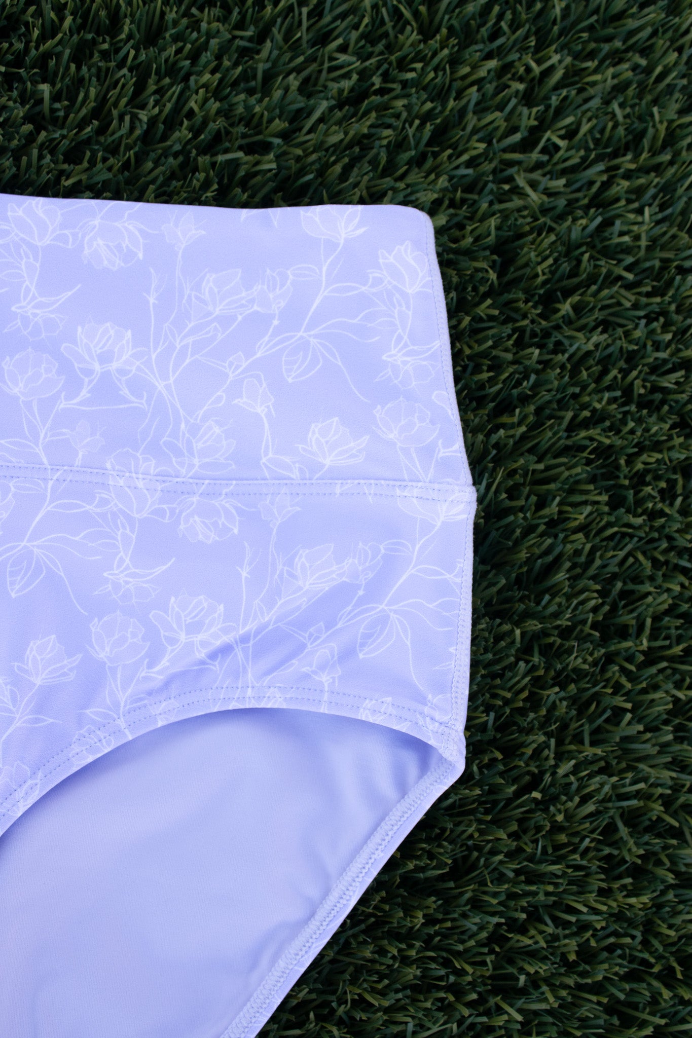 Modest swimwear bottom with full coverage - details
