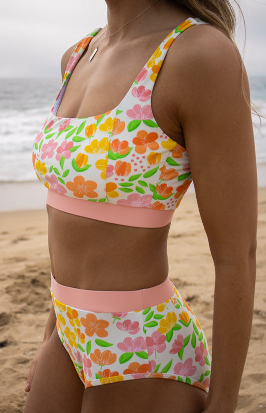 Meadow Swim Top