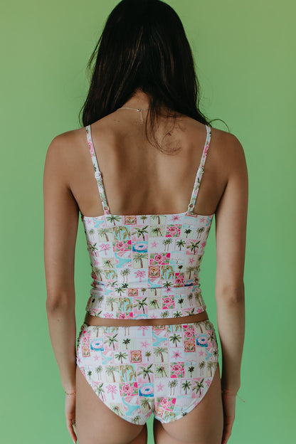 Seaside Stamps Low Rise Bottoms - Medium Coverage