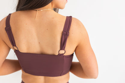 Miley Top in Toasted Mocha