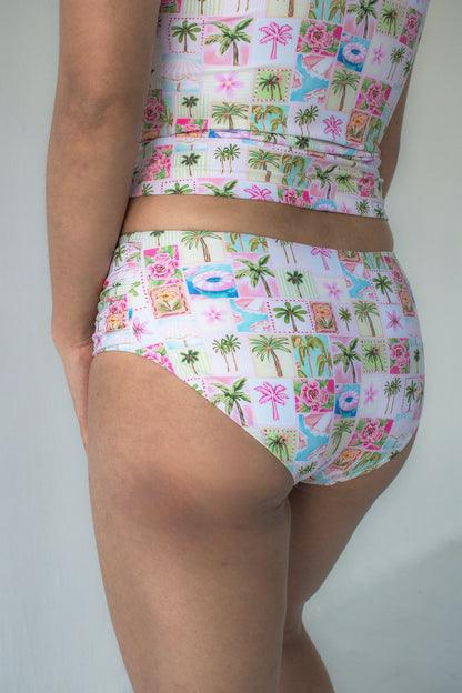 Seaside Stamps Low Rise Bottoms - Medium Coverage