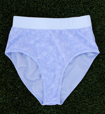 Modest swimwear bottom with full coverage - front view