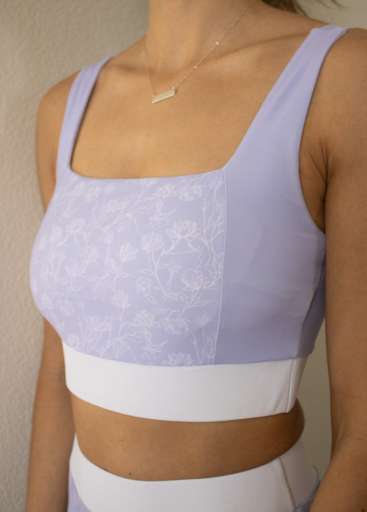 Lilac Swim Top