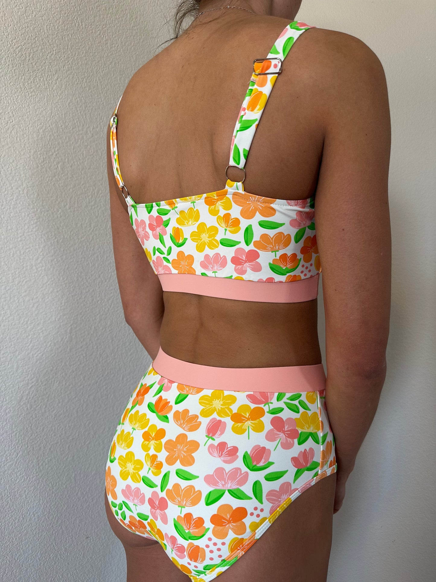 Modest swimwear bottom with full coverage - back view