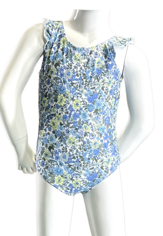 Oaklee Mini Suit in Blue Floral