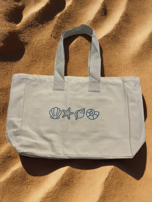 Canvas Beach Tote