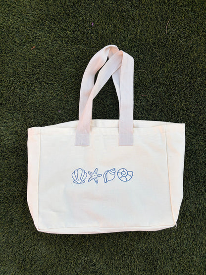 Canvas Beach Tote