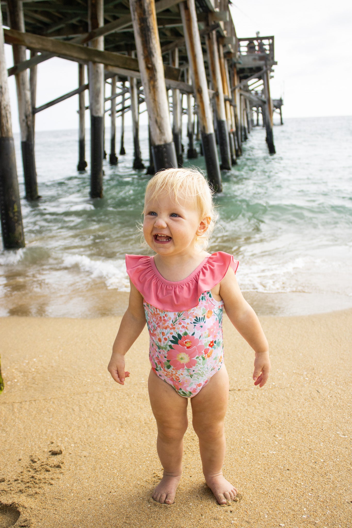 childrens swimwear with snaps