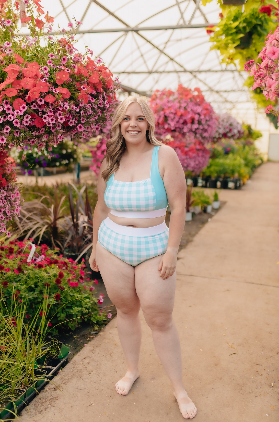 Modest swimwear bottom with full coverage - plus size