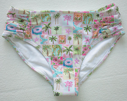 Seaside Stamps Low Rise Bottoms - Medium Coverage