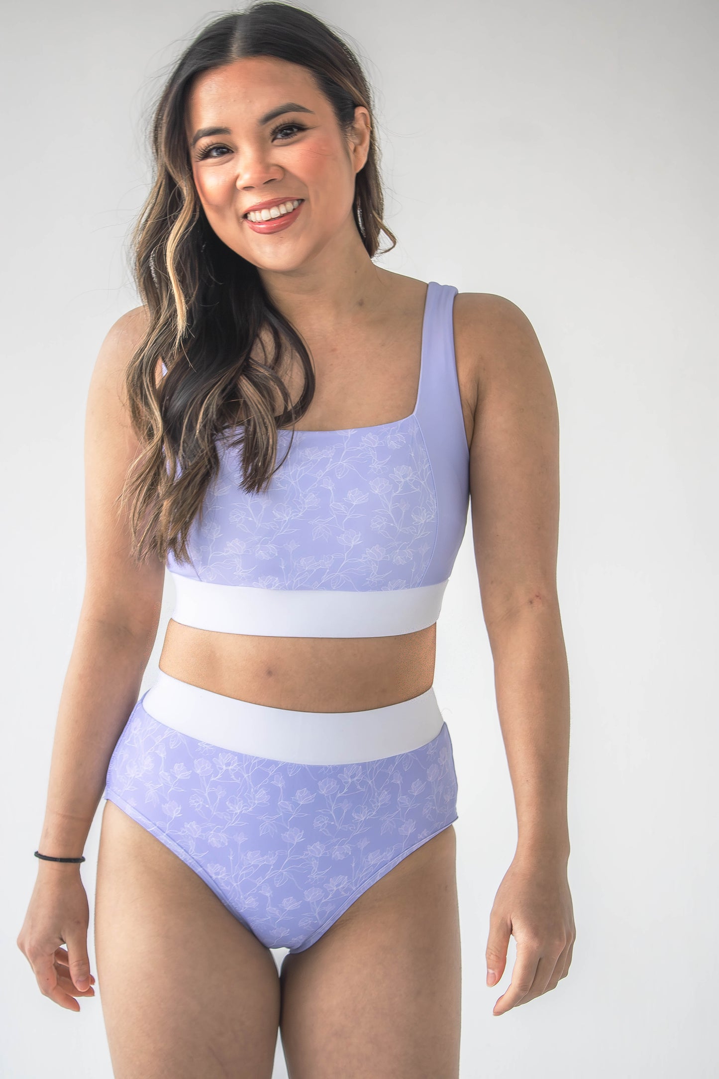 Lilac Swim Top