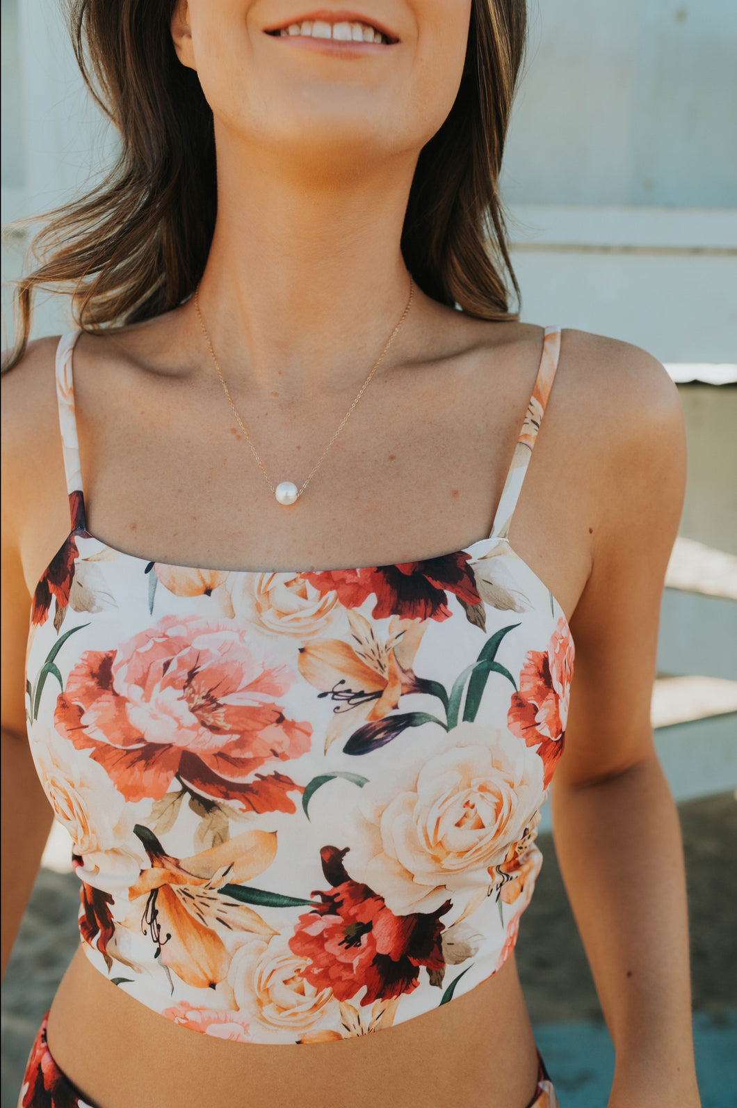 Laura Top in Floral